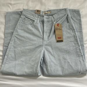 Levy’s high wasted mom corduroy jeans